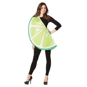 Lime Costume Lime Slice Costume - Adult Food Costumes Drink Costumes